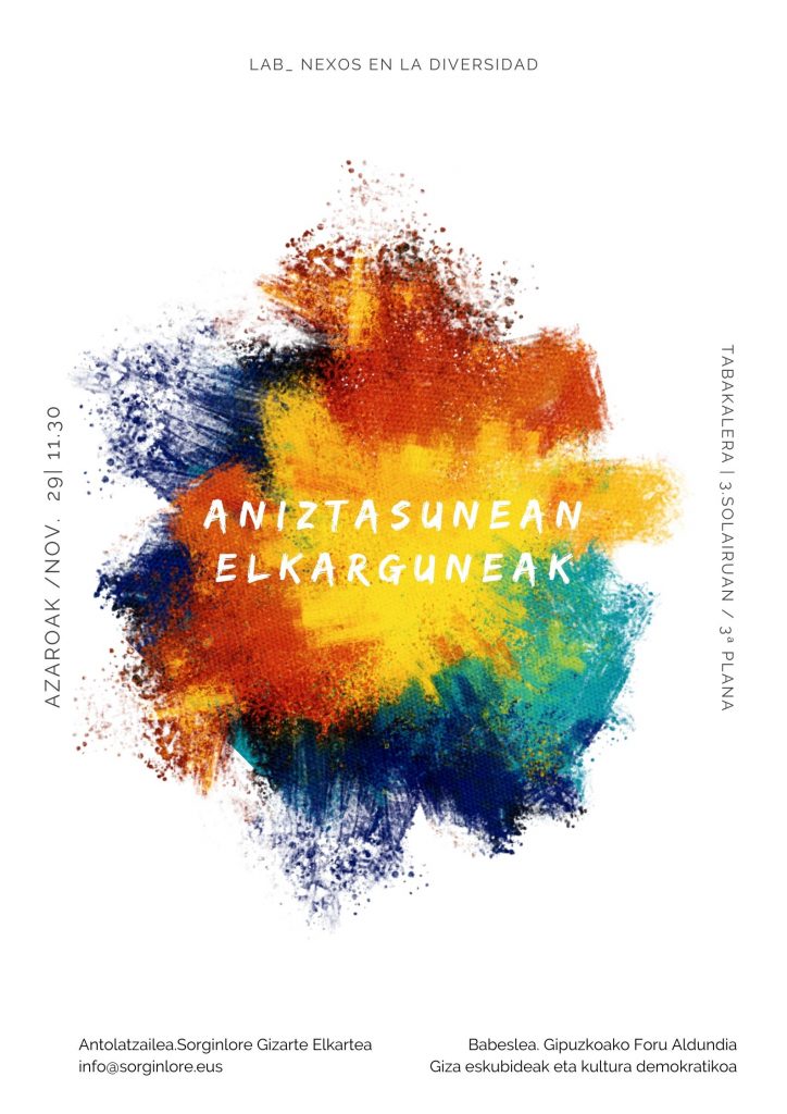 Poster aniztasuan elkarguneak