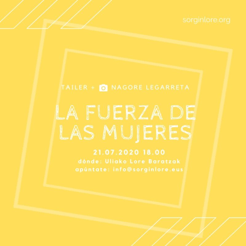 La fuerza de las mujeres taller