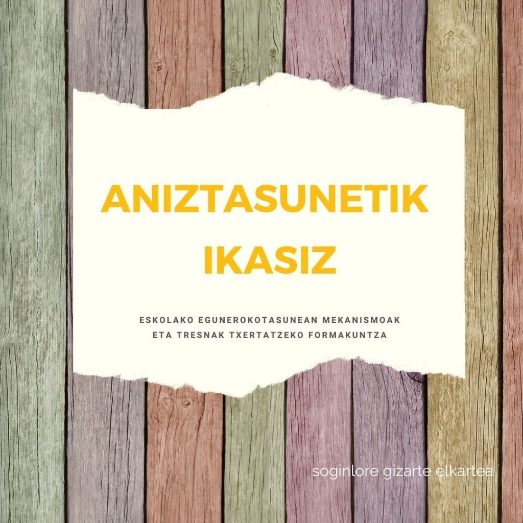 Zentroko egunerokotasunean mekanismoak eta tresnak txertatzeko formakuntza