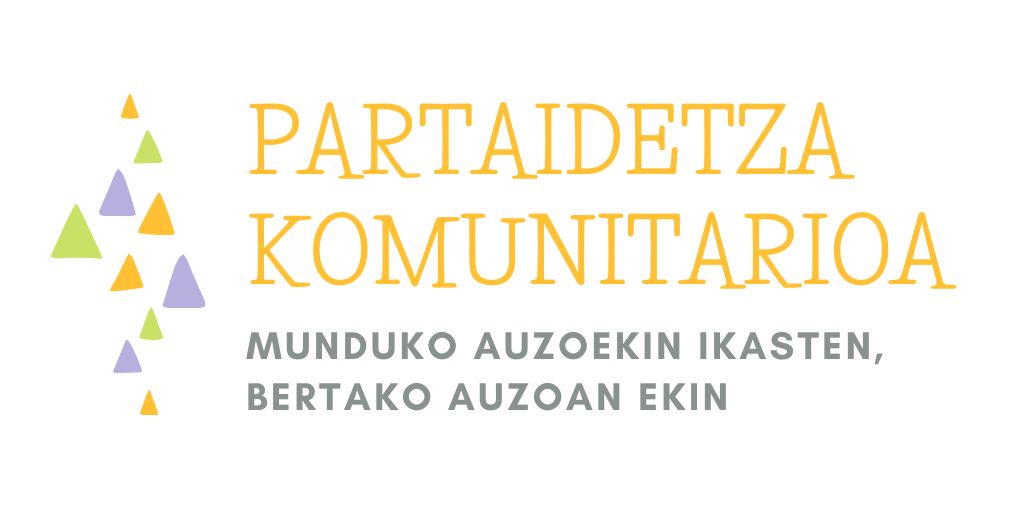 Partaidetza Komunitarioa - Logo horizontal